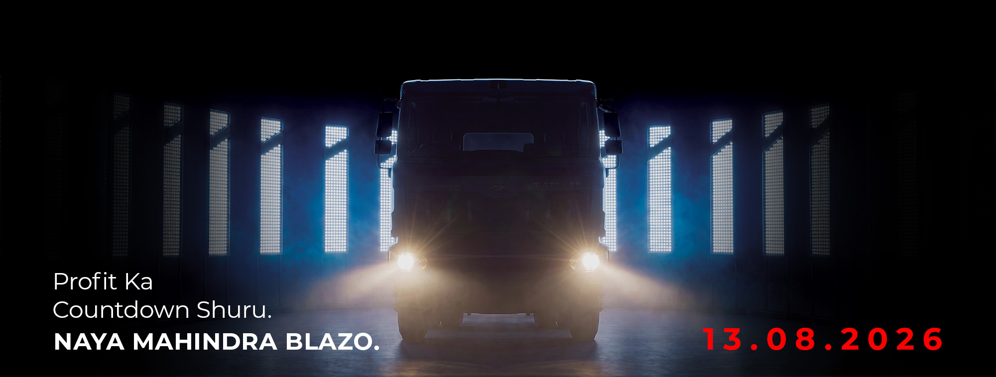 Mahindra Blazo Teaser Banner