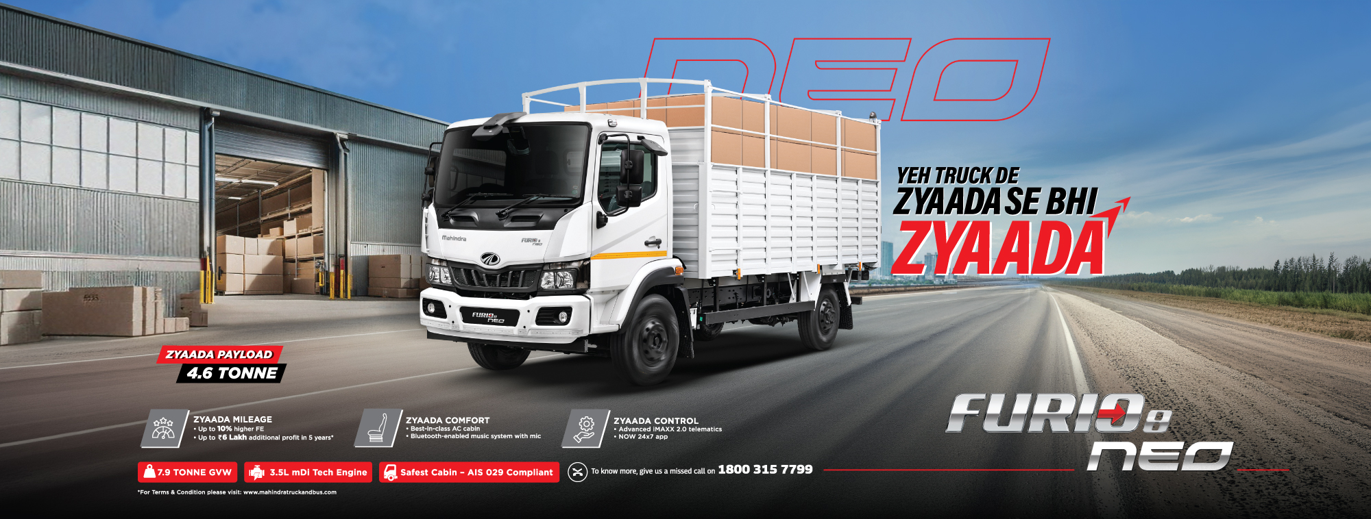 Mahindra Furio 8 Neo Banner