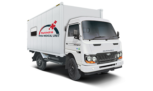 JAYO BS6 – Mobile Medical Unit  JAYO MMU Gallery - Mahindra Truck & Buses